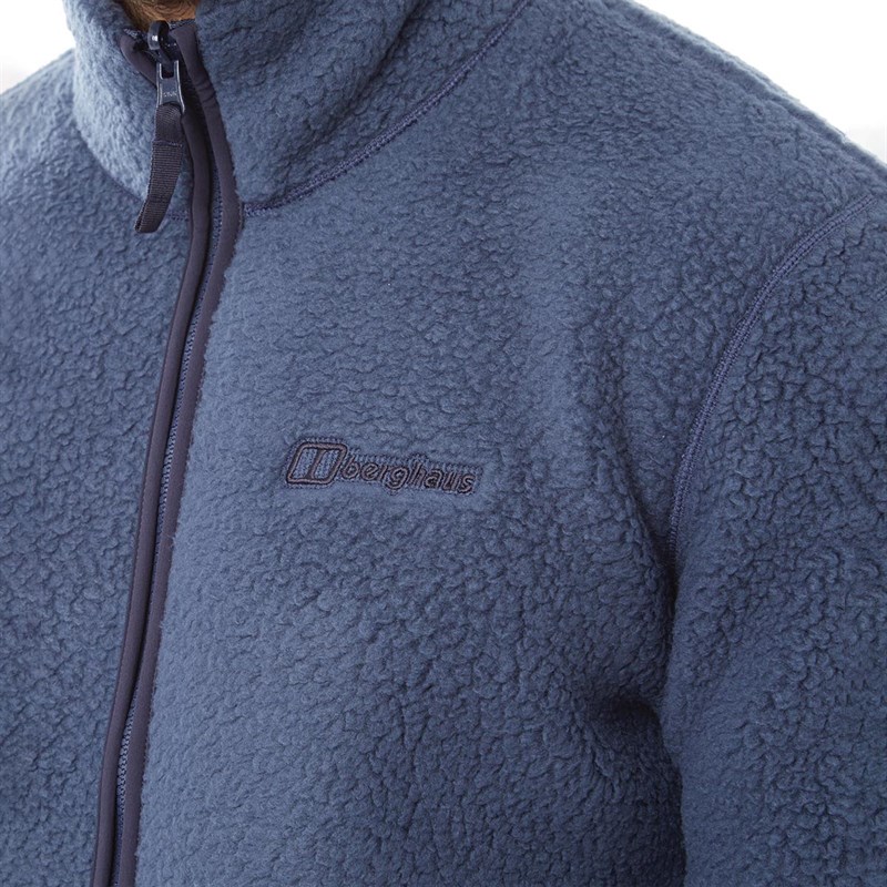 Buy Berghaus Mens Colshaw Full Zip Fleece Jacket Dark Blue/Dark Blue