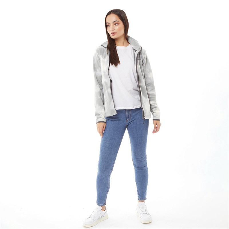 Buy Berghaus Womens Navala Fleece Jacket Light Grey/White