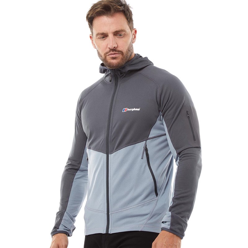 Buy Berghaus Mens Pravitale Mountain Light 2.0 Jacket Grey/Dark Grey