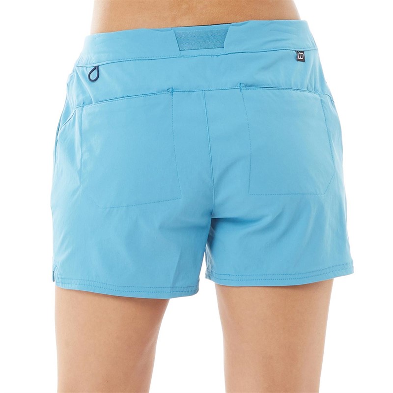 Buy Berghaus Womens Alta Stretch Shorts Light Blue/Light Blue