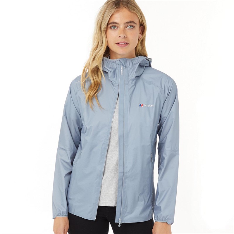 Buy Berghaus Womens Hyper 140 Waterproof Shell Jacket Grey/Grey
