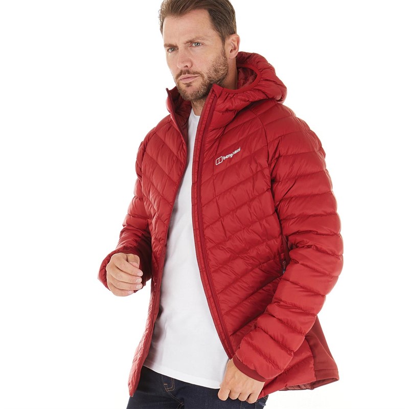 Buy Berghaus Mens Tephra Stretch Reflect Insulated Hooded Down Jacket