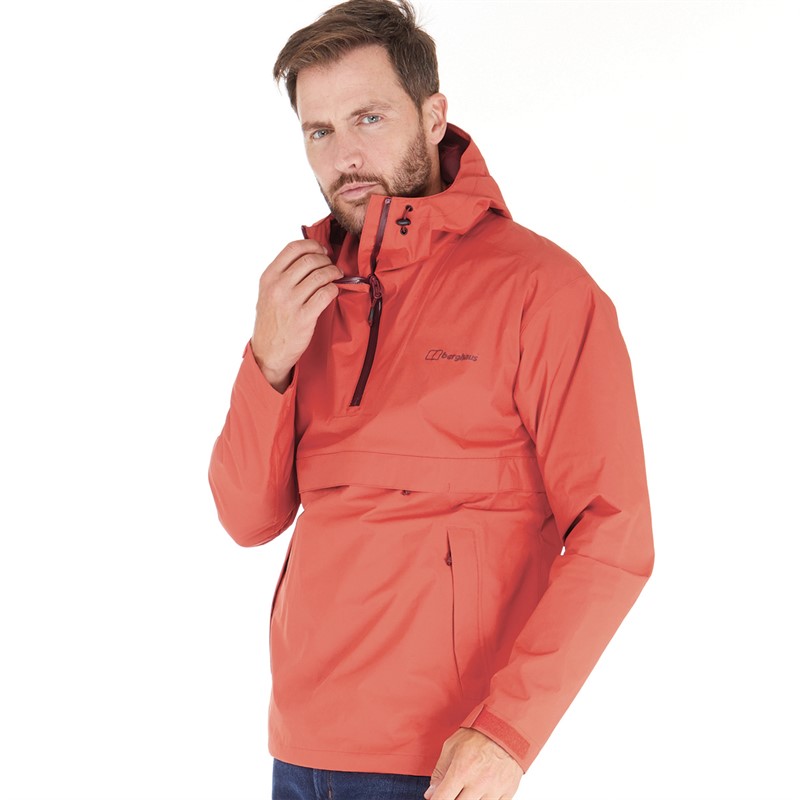 Buy Berghaus Mens Vestment Hydroshell 2 Layer Waterproof Smock Jacket Red