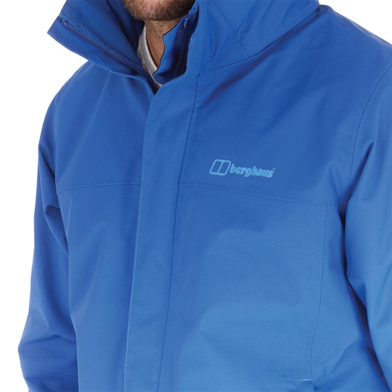 Buy Berghaus Mens RG Alpha 2.0 Hydroshell Waterproof Shell Jacket Blue