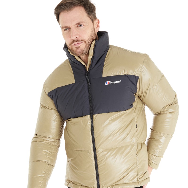 Buy Berghaus Mens Urban Arkos Reflect Padded Down Jacket Dark Green/Black