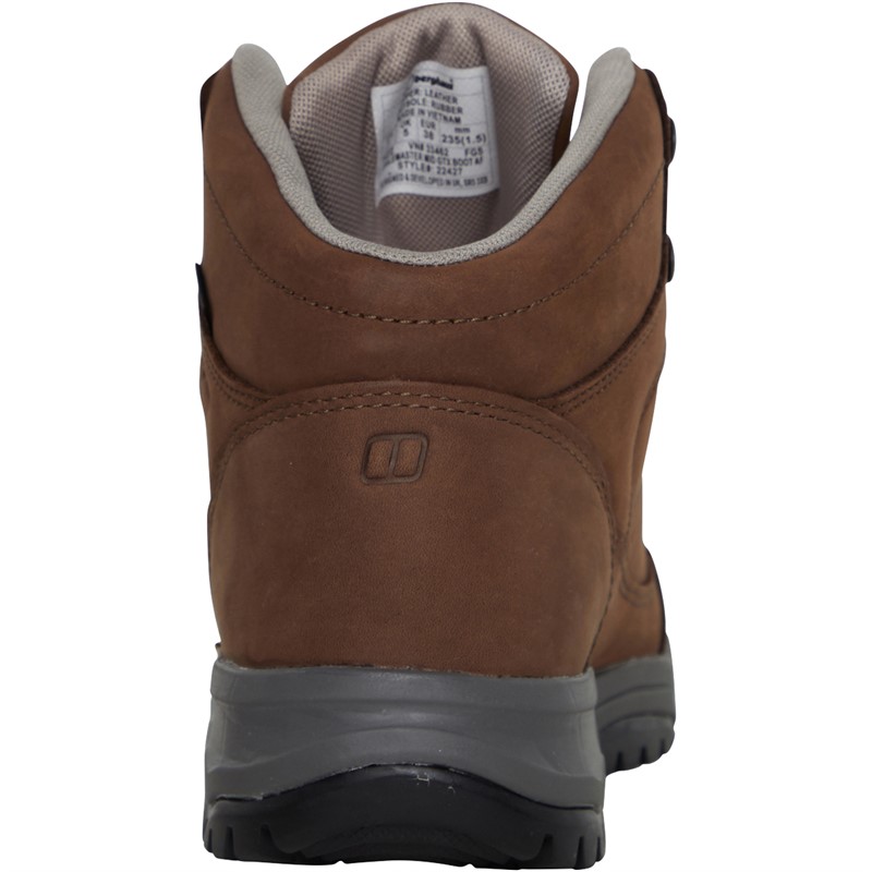 Buy Berghaus Womens Dalemaster GoreTex Mid Walking Boots Brown/Brown