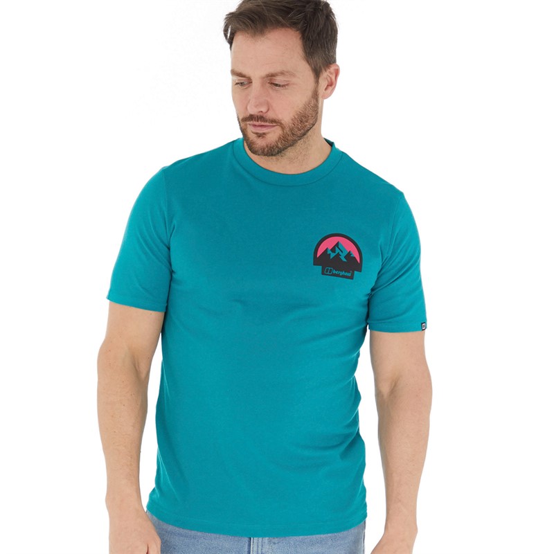 Buy Berghaus Mens Grossglockner Mountain TShirt Dark Turquoise