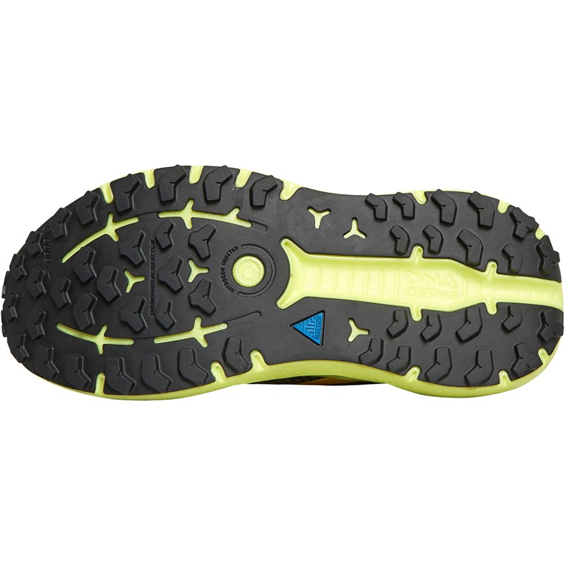 Buy BROOKS Mens Caldera 6 Long Distance Trail Running Shoes Black/Fiery