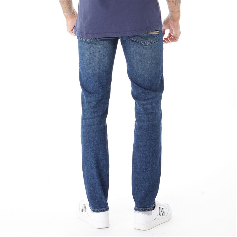 Buy Ben Sherman Mens Slim Fit Jeans Mid Wash