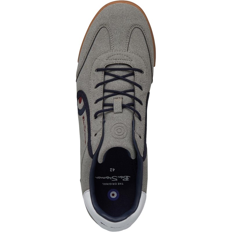 Ben Sherman Herren Target Sneakers Dunkelgrau