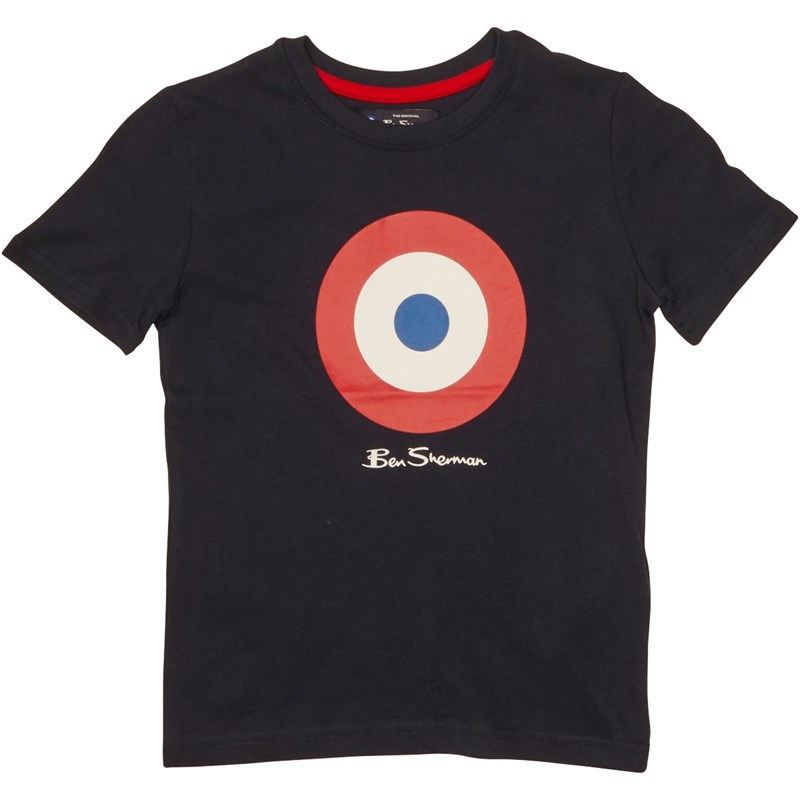 Buy Ben Sherman Infant Boys Target TShirt Navy Blazer