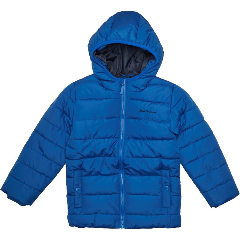 Buy Ben Sherman Infant Boys Padded Puffer Jacket Nautical Blue