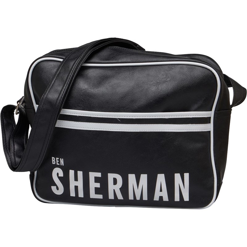 Buy Ben Sherman Mens Messenger Bag Navy