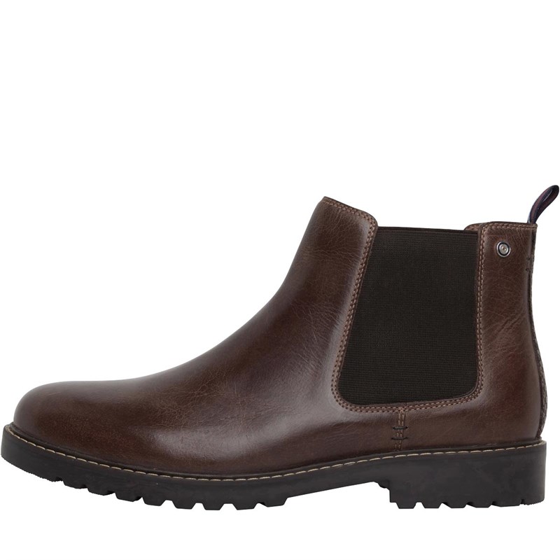 Buy Ben Sherman Mens Elgin Boots Dark Tan