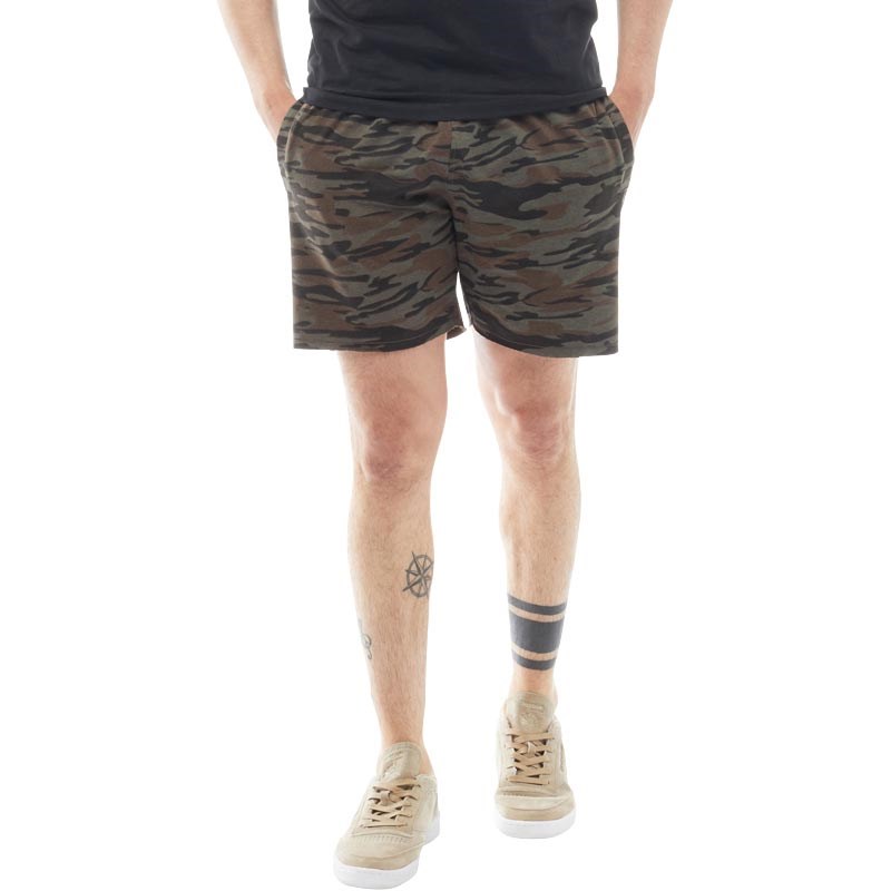 Buy Brave Soul Mens Crews Jersey Shorts Camo