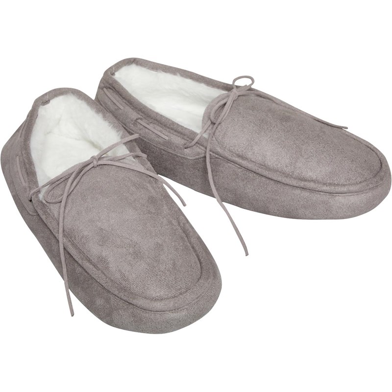 Buy Brave Soul Mens Loafer Slippers Grey