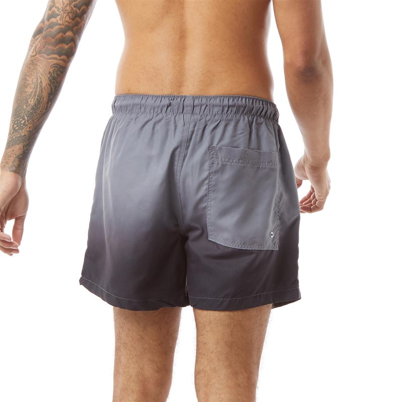 Buy Brave Soul Mens Zante Swim Shorts Grey/Black
