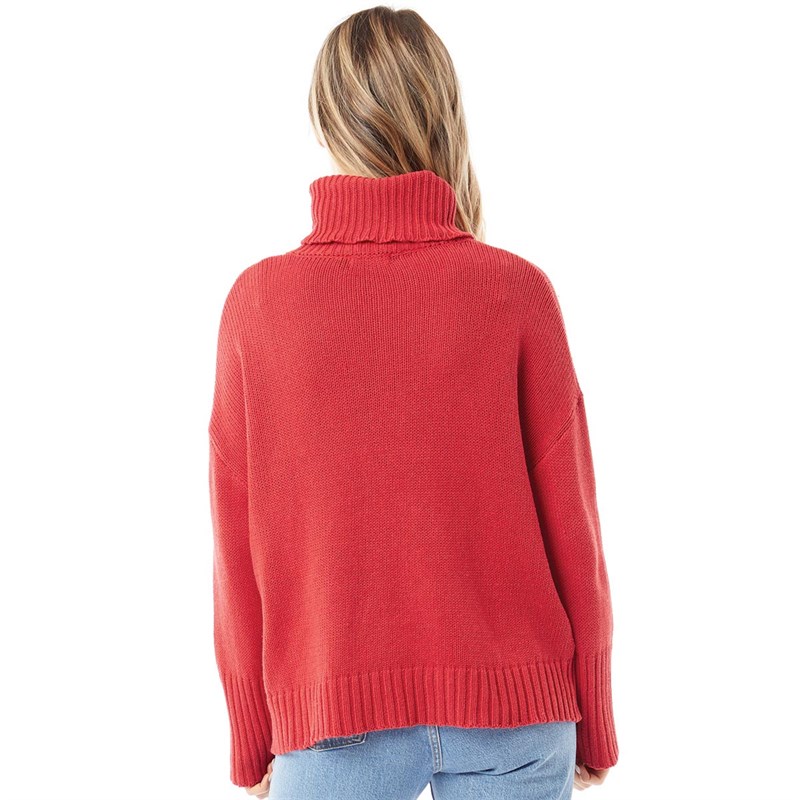 Buy Brave Soul Womens Tangin Jumper Red
