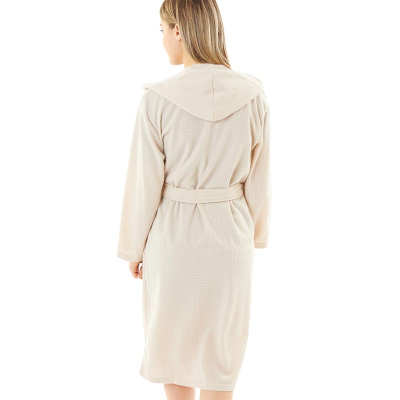 Buy Brave Soul Womens Waffles Dressing Gown Natural