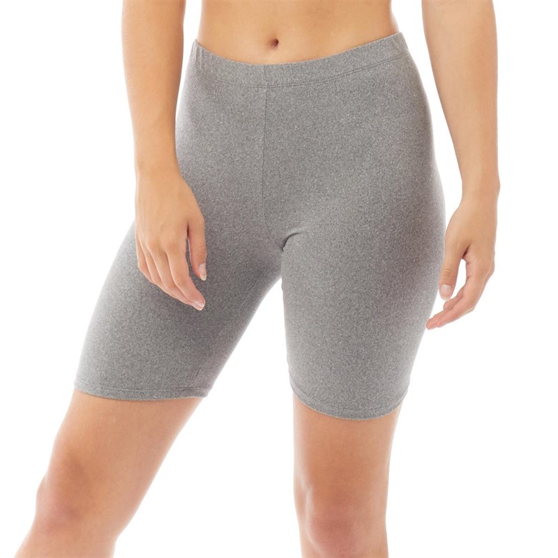 Buy Brave Soul Womens Sindy Cycling Shorts Grey Marl