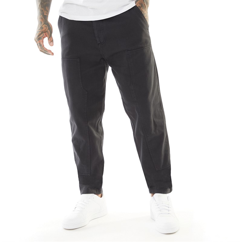 Buy Brave Soul Mens Oslo Loose Fit Jeans Black