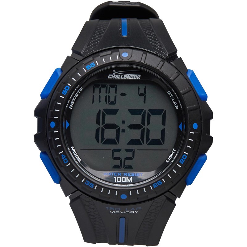 Buy Challenger 100m Water Resistant Watch Black