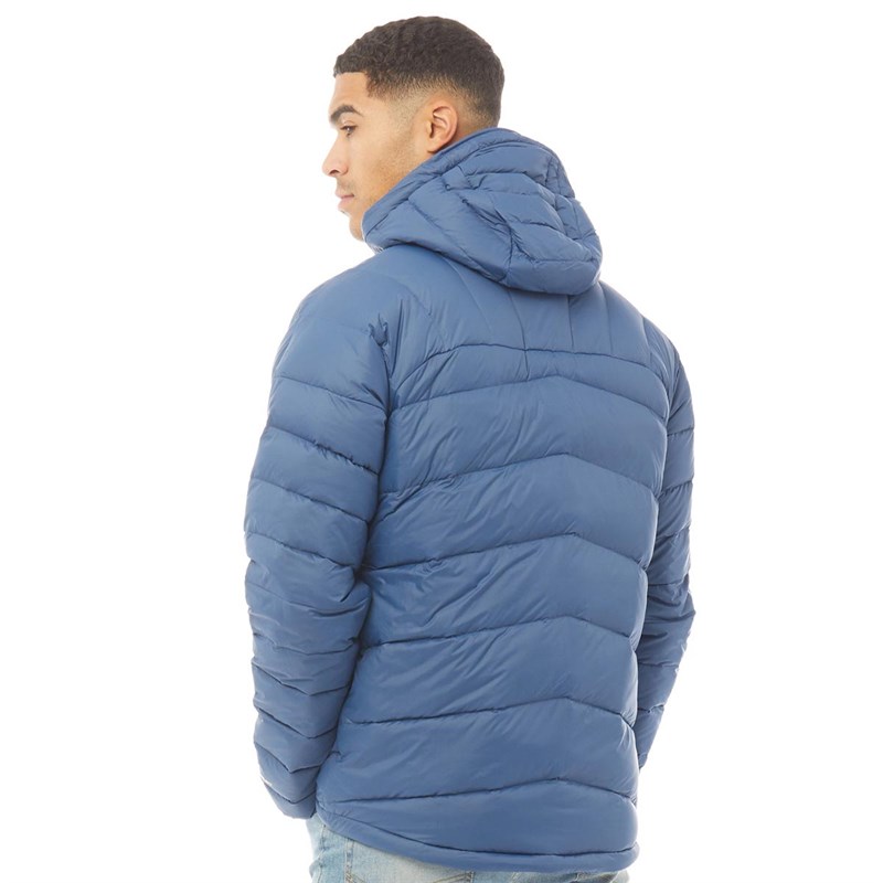 Buy Columbia Mens Centennial Creek Down Hooded Jacket Night Tide