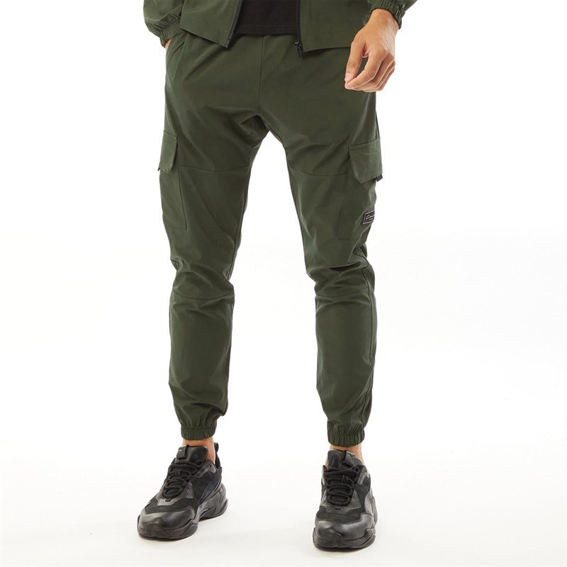 Buy Closure London Mens Tech Utility Cargo Pants Khaki