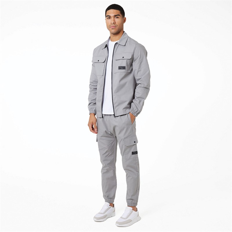 Buy Closure London Mens Utility Cargo Pants Ice Grey