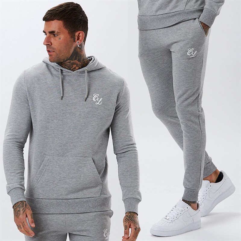 Buy Closure London Mens Signature Tracksuit Grey
