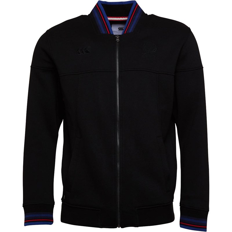 Buy Canterbury Mens England Rugby 1871 Full Zip Jacket Jet Black