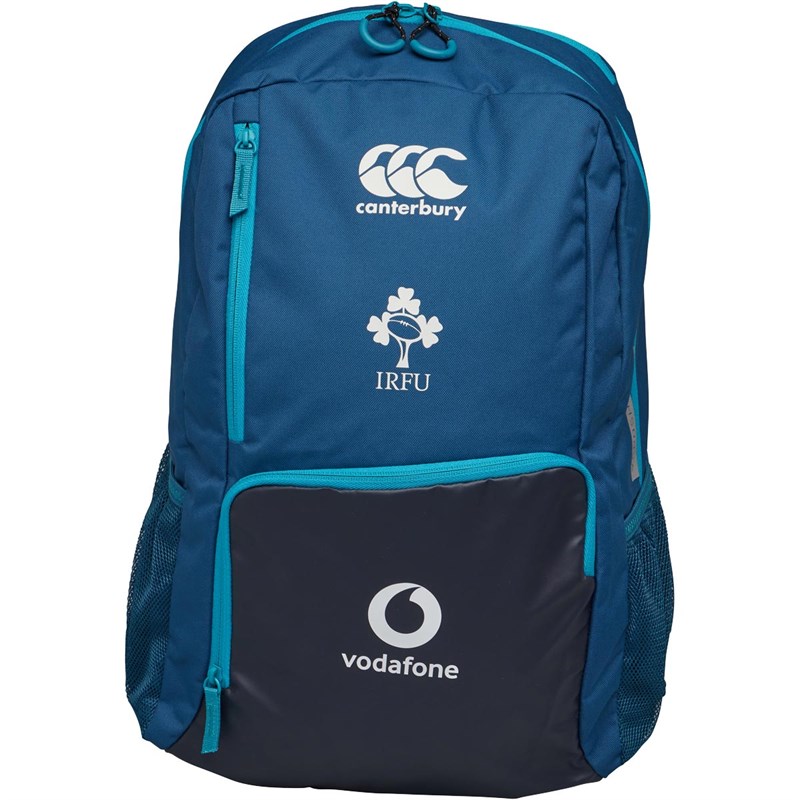 Buy Canterbury Mens Ireland Rugby Medium Backpack Moroccan Blue