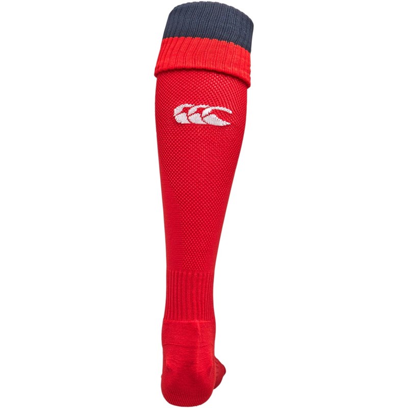 Buy Canterbury Mens England Rugby Alternate Socks Haute Red