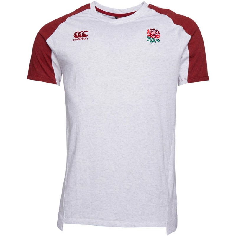 Buy Canterbury Mens England Rugby VapoDri Cotton Training Top Bright