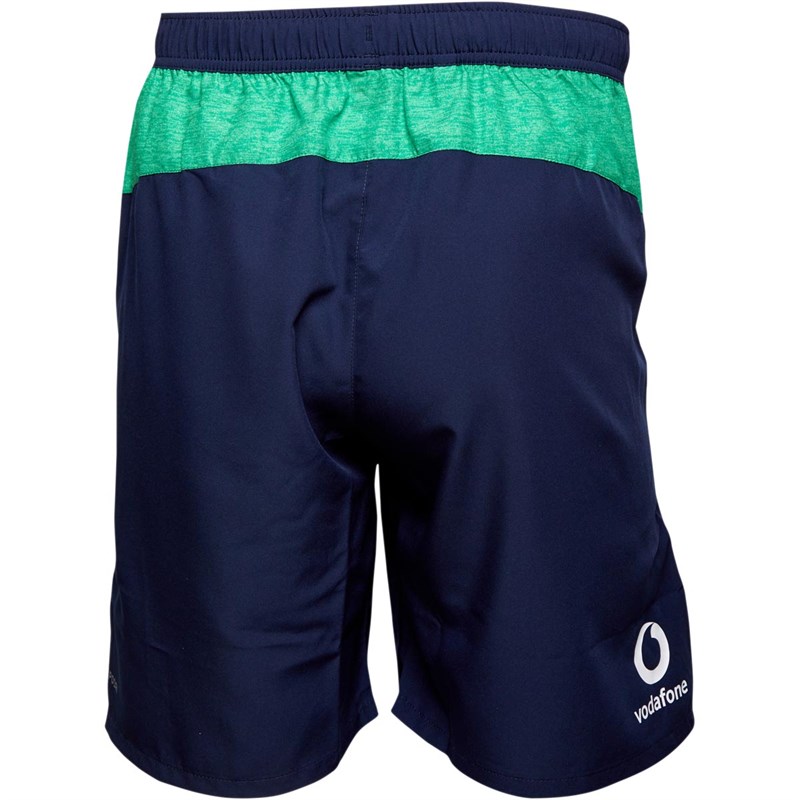 Buy Canterbury Mens Ireland Rugby VapoDri 8 Inch Woven Gym Shorts Navy