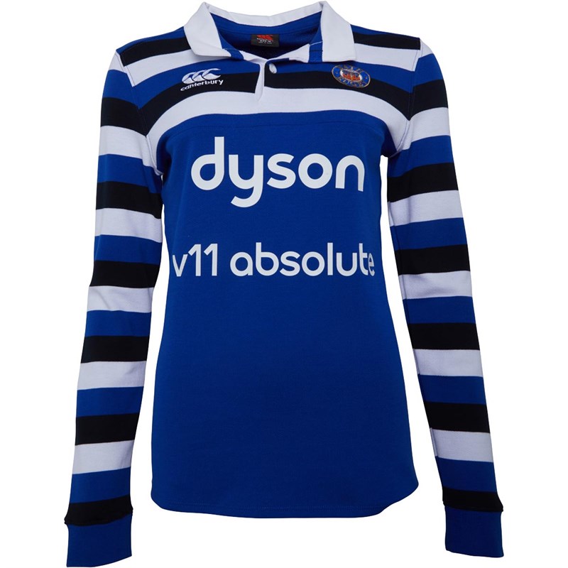 Buy Canterbury Womens Bath Rugby Vapodri Long Sleeve Classic Home