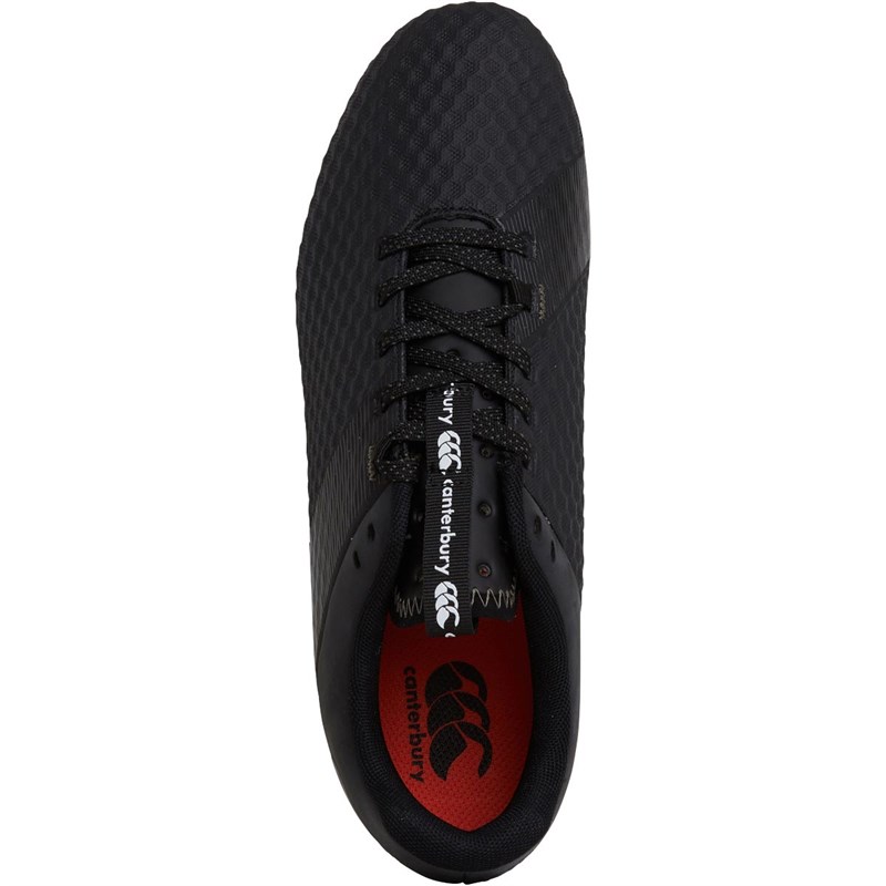 Buy Canterbury Mens Phoenix 3.0 Pro SG Soft Ground Rugby Boots Black/Silver