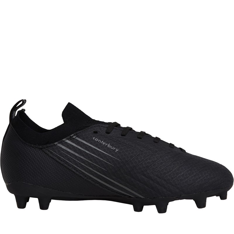 Buy Canterbury Mens Speed 3.0 Pro FG Firm Ground Rugby Boots Black/Grey