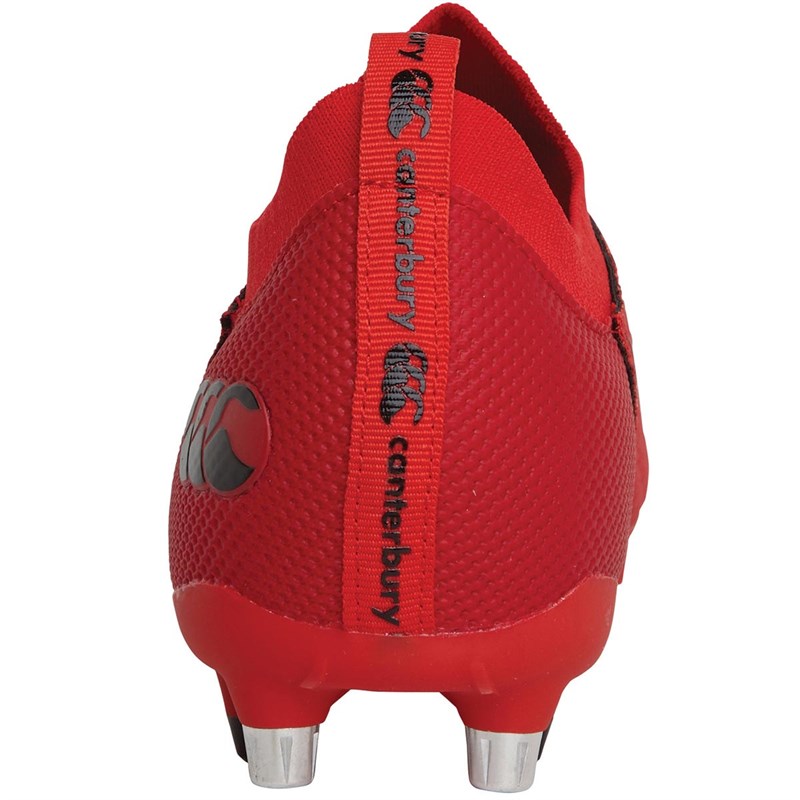 Buy Canterbury Mens Speed 3.0 Pro SG Soft Ground Rugby Boots Red/Black