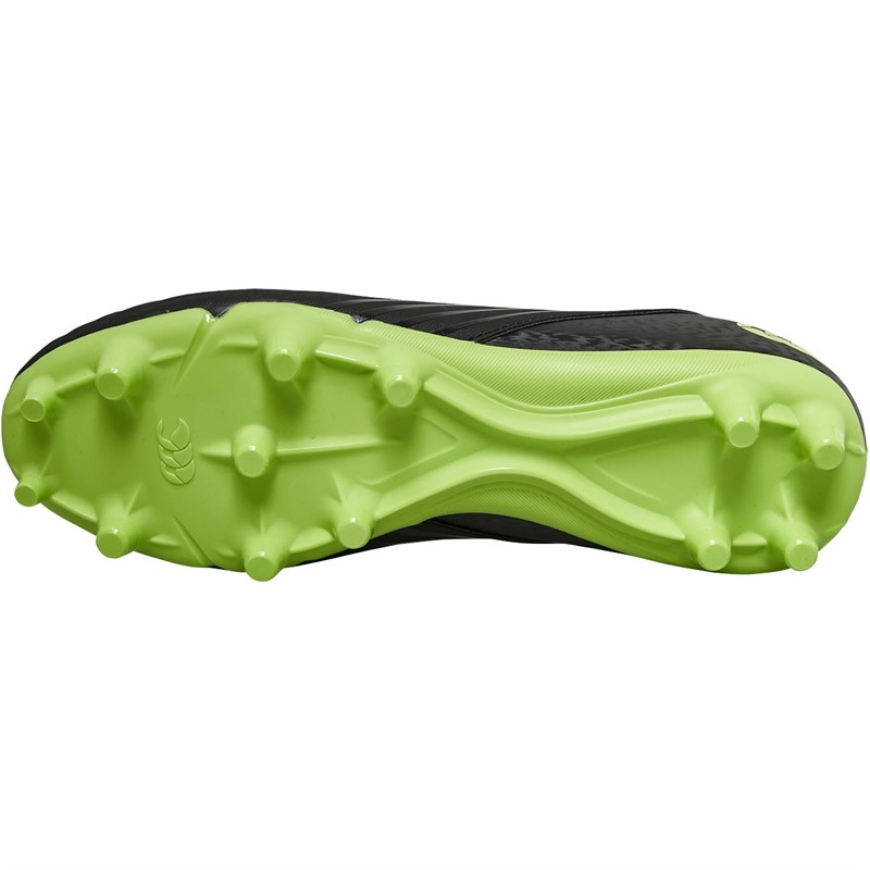 Buy Canterbury Mens Speed 3.0 FGG Firm Ground Rugby Boots Black/Green