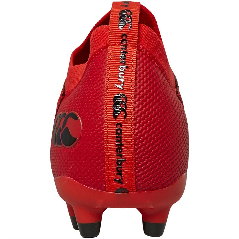Buy Canterbury Mens CCC Speed 3.0 Pro FG Firm Ground Rugby Boots Red/Black