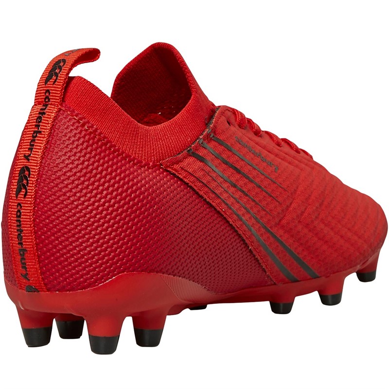 Buy Canterbury Mens CCC Speed 3.0 Pro FG Firm Ground Rugby Boots Red/Black