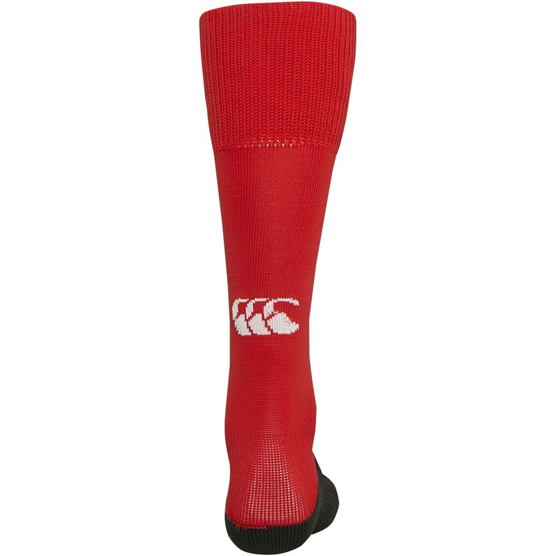 Buy Canterbury Team Rugby Socks Red