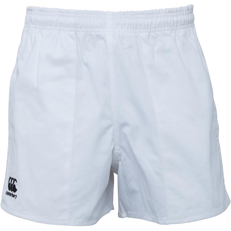 Buy Canterbury Mens Professional Cotton Rugby Shorts White