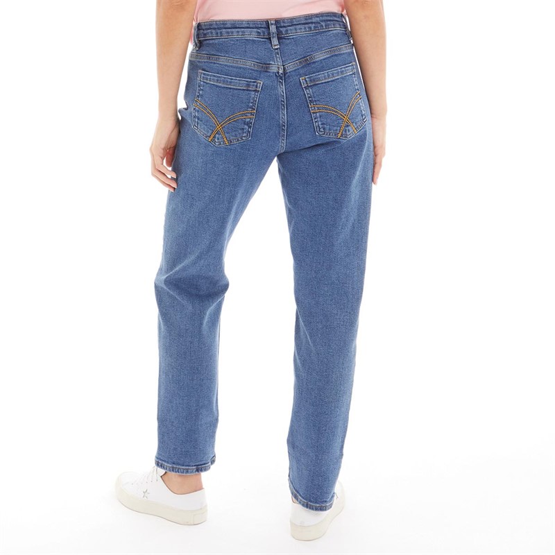 Buy Crew Clothing Womens Girlfriend Jeans Midwash