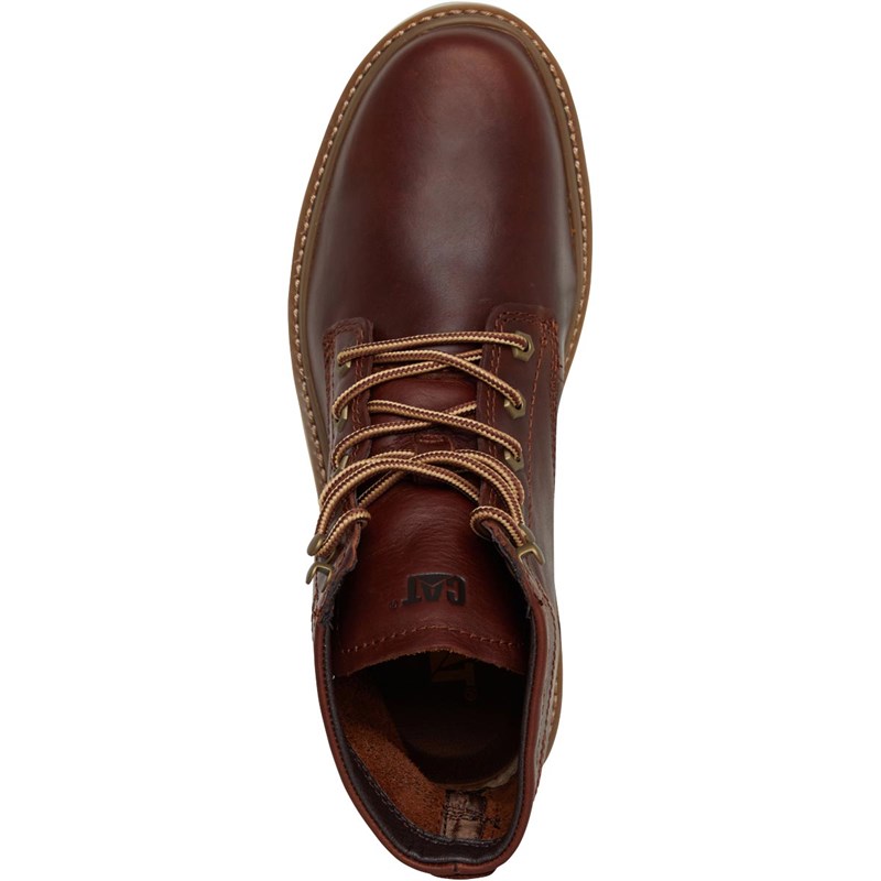 Buy Caterpillar Mens Chronicle Boots Leather Brown