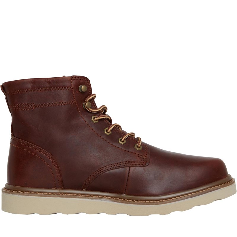 Buy Caterpillar Mens Chronicle Boots Leather Brown