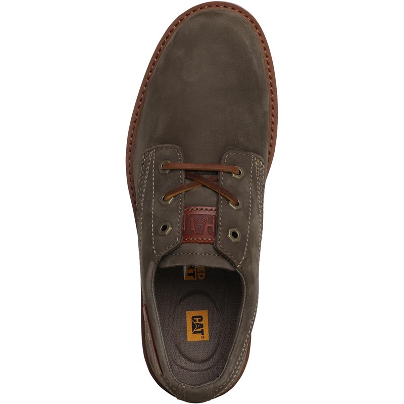 Buy Caterpillar Mens Jackson Low Shoes Dark Olive
