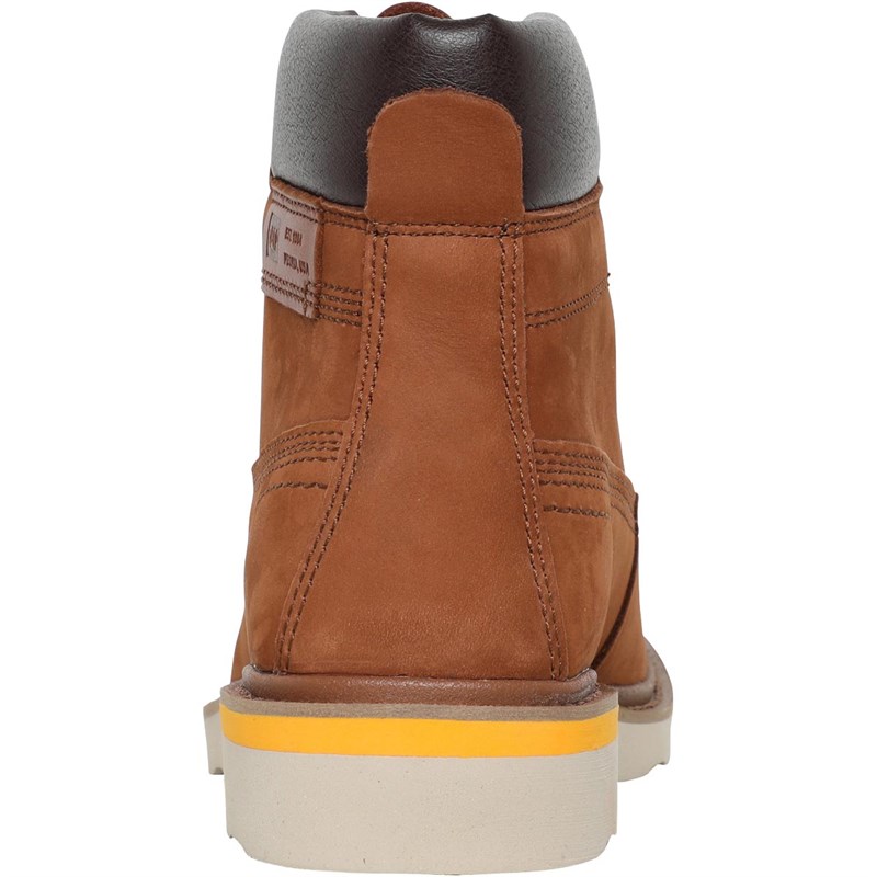 Buy Caterpillar Mens Jackson Hi Boots Leather Brown