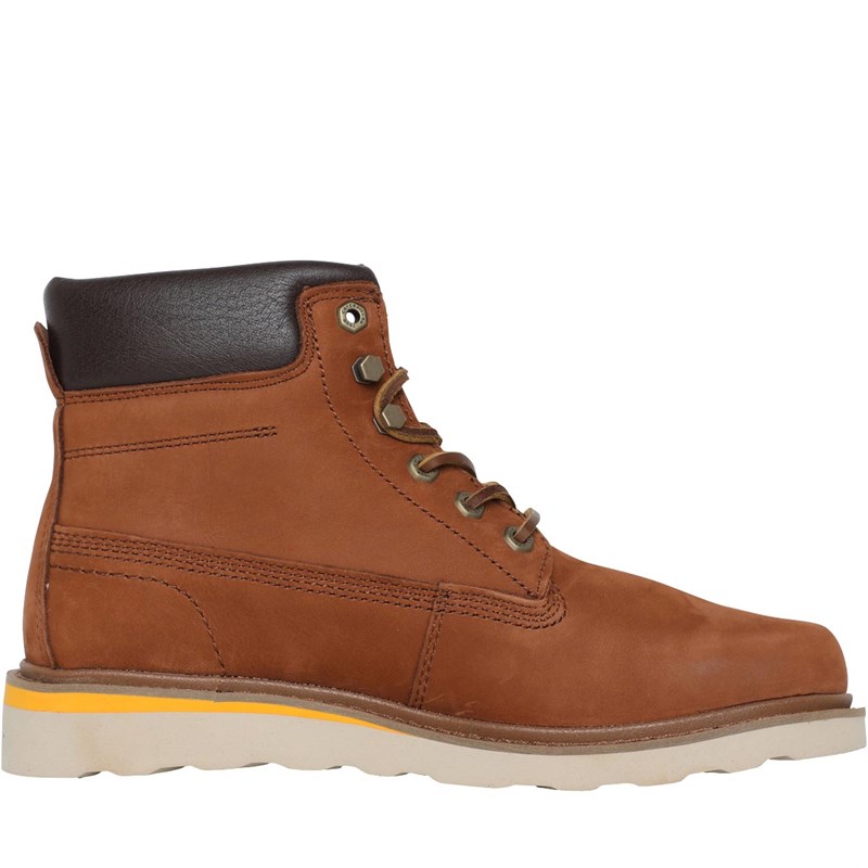 Buy Caterpillar Mens Jackson Hi Boots Leather Brown